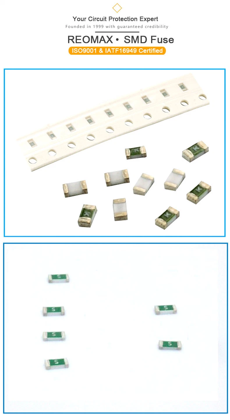 1206 SMD Fuse 7A 8A 10A 12A 15A 20A 25A 30A 250V with UL